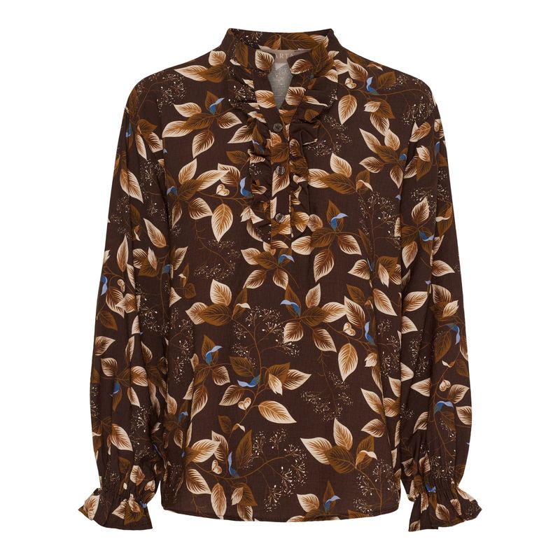 JOCELINE Bluse Marron