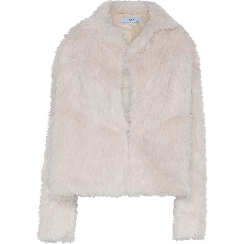 FLUFFY Jakke Off  White