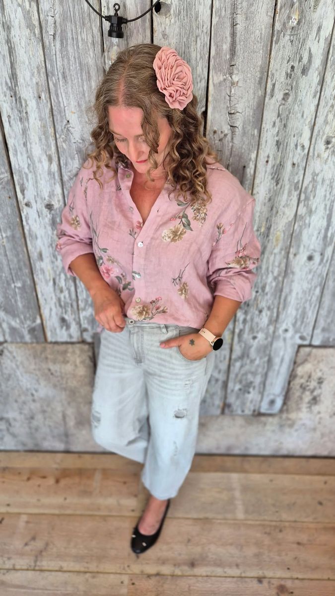 BUONGIORNO Linskjorte Rosa