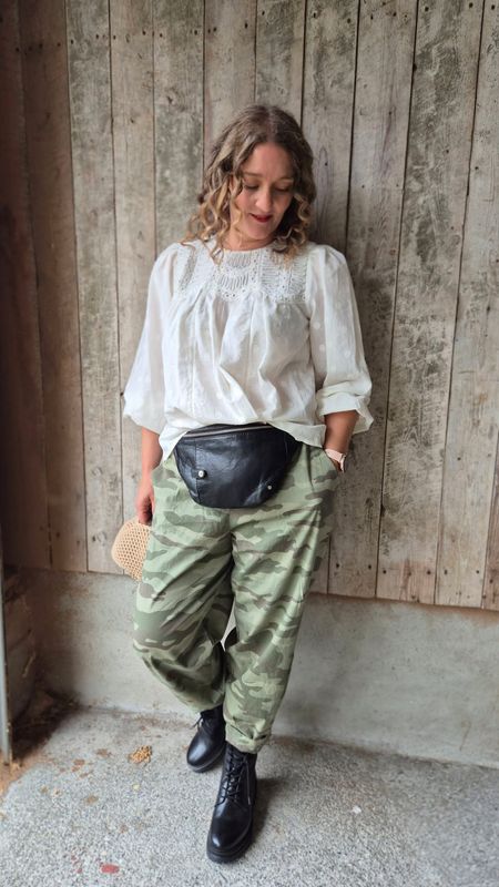 ABBIE Barrel Camo Bukse 