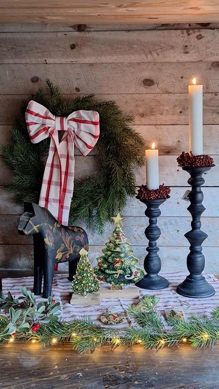 EMALJERT Julepynt Nostalgi Juletre Stående 