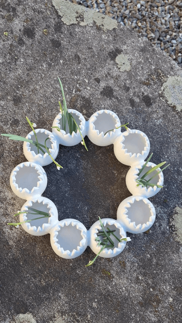 Hovedbilde EGG Keramikkpotte 