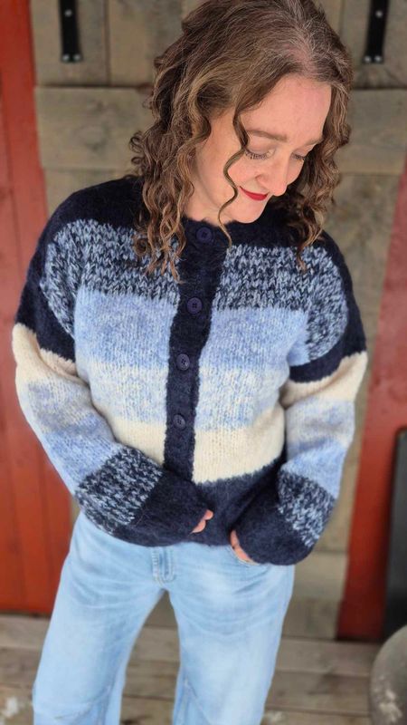 LOTTE Cardigan Blue