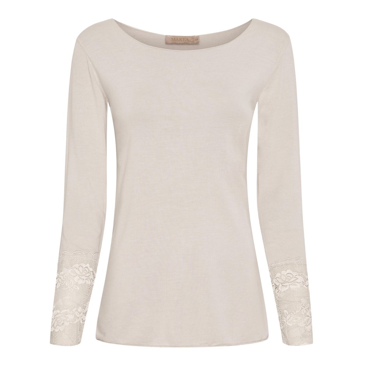 T-SHIRT med Blonder Beige
