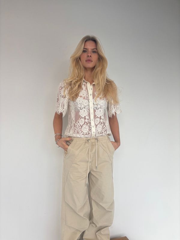 PALOMA Bluse Blonder Off White