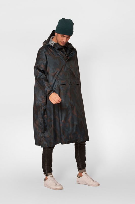 RAINKISS Storm Camo Regnponcho