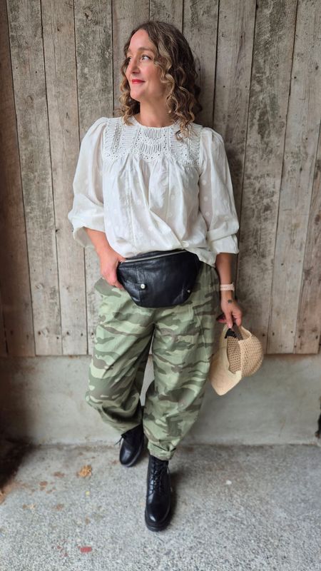 ABBIE Barrel Camo Bukse 