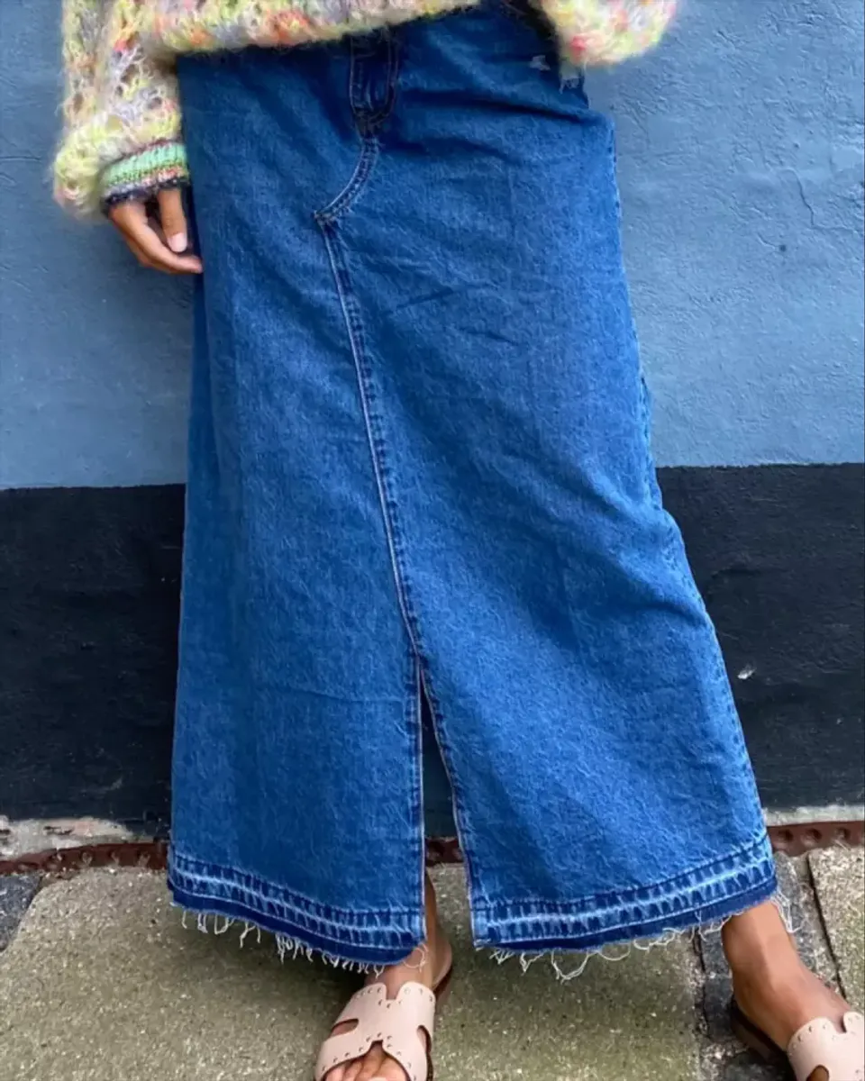 SAVIO Denimskjørt 