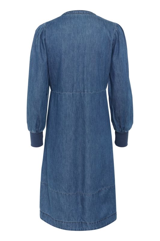 ALLURA Denim Kjole Dark Blue Wash