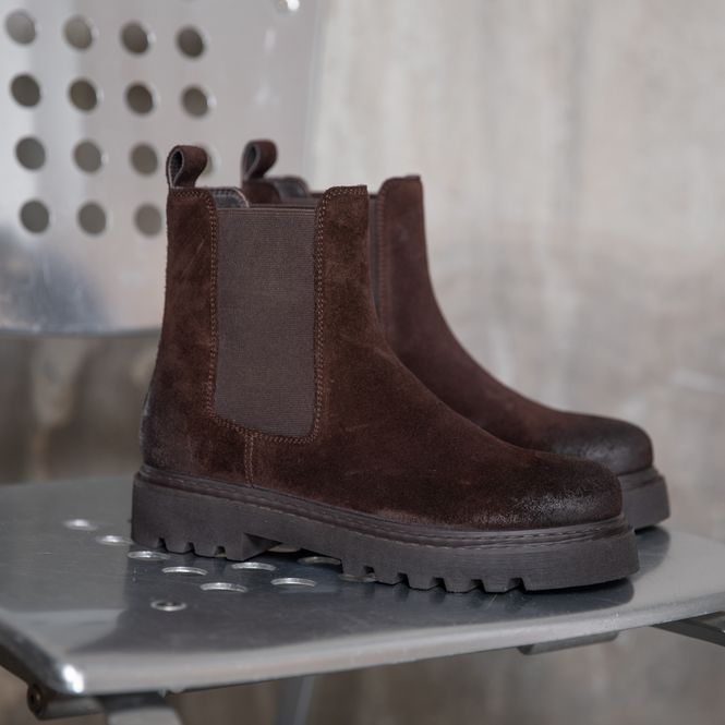 Hovedbilde BOOTS Step In Brown Suede 