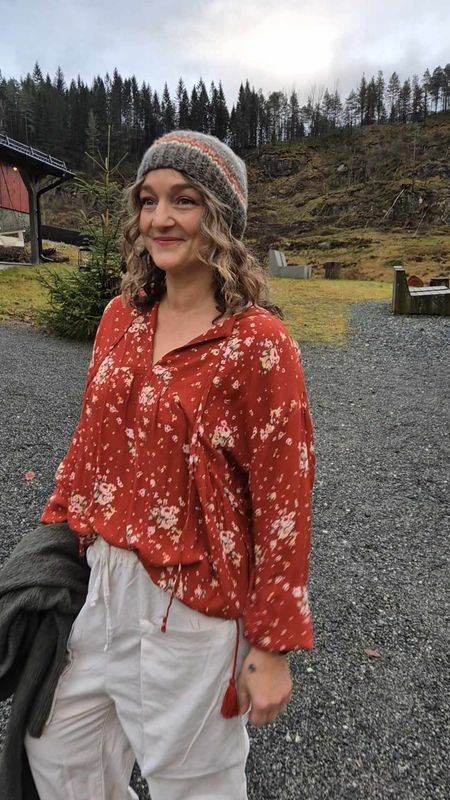 POPPY Bluse Rust