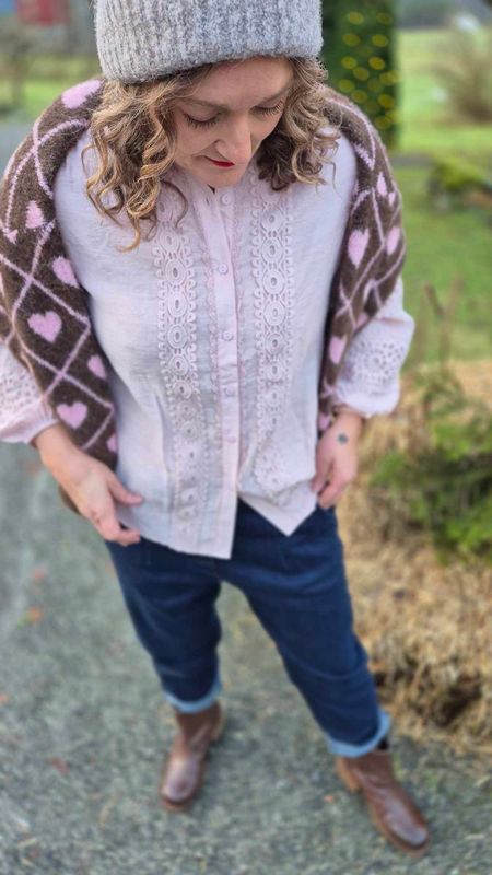 TONE Bluse Lace 