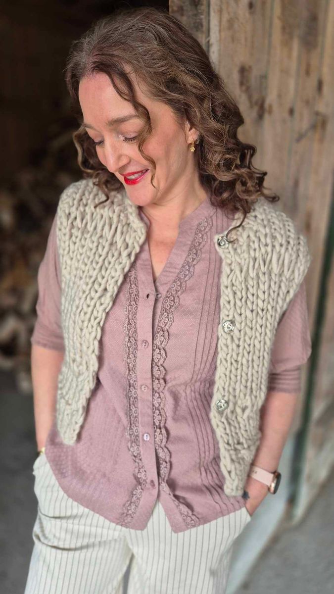 MEXICO Bluse Fawn Brun