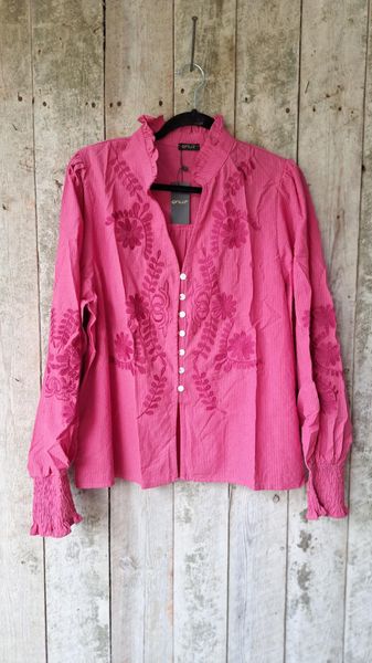 Hovedbilde ALMA Skjorte med Broderi ...