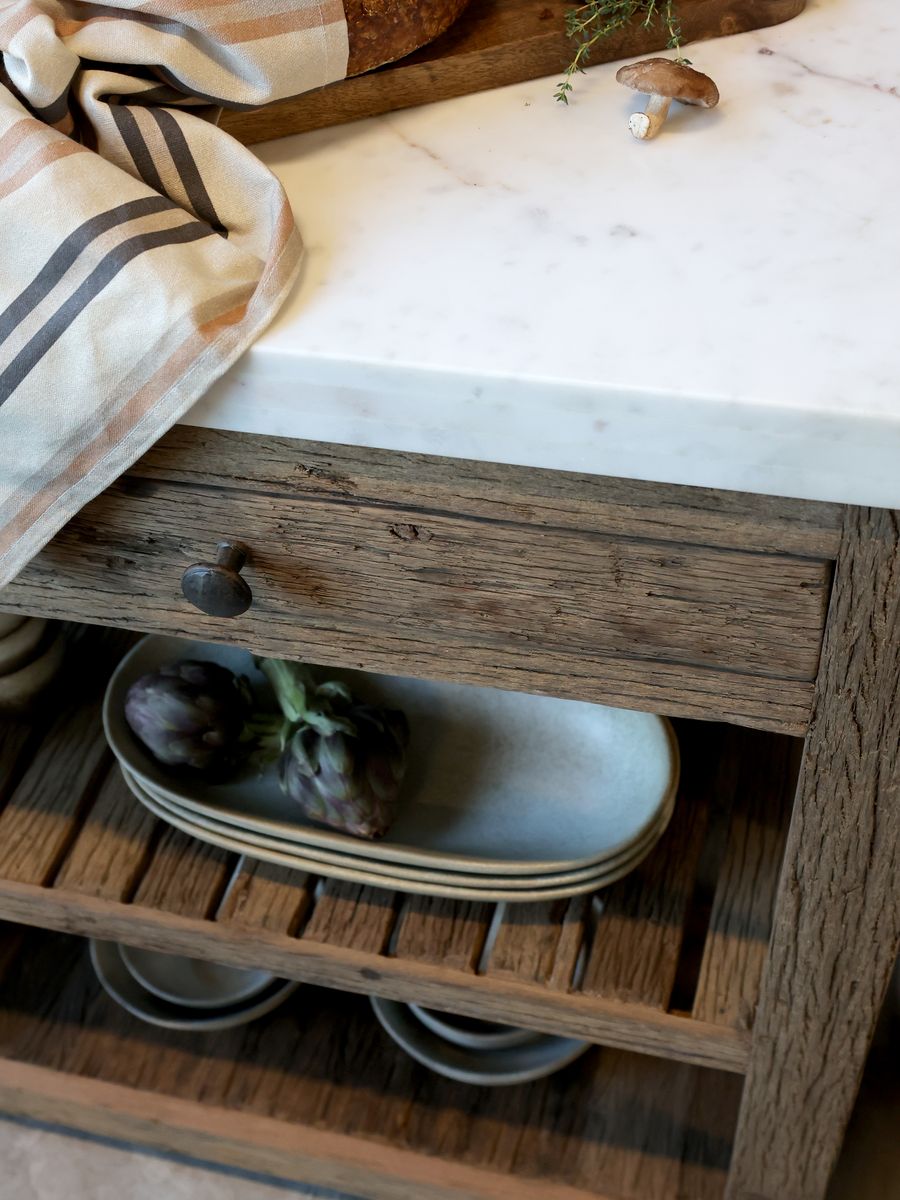 ANRETTERBORD med Marmorplate