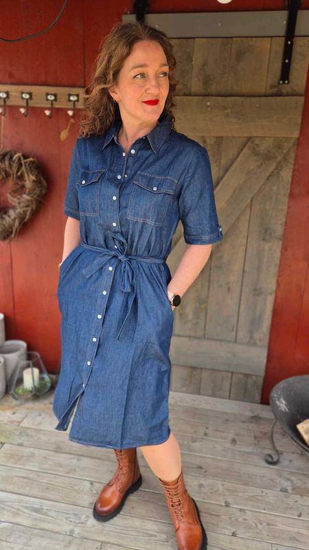 MOZART Kjole Denim Blue