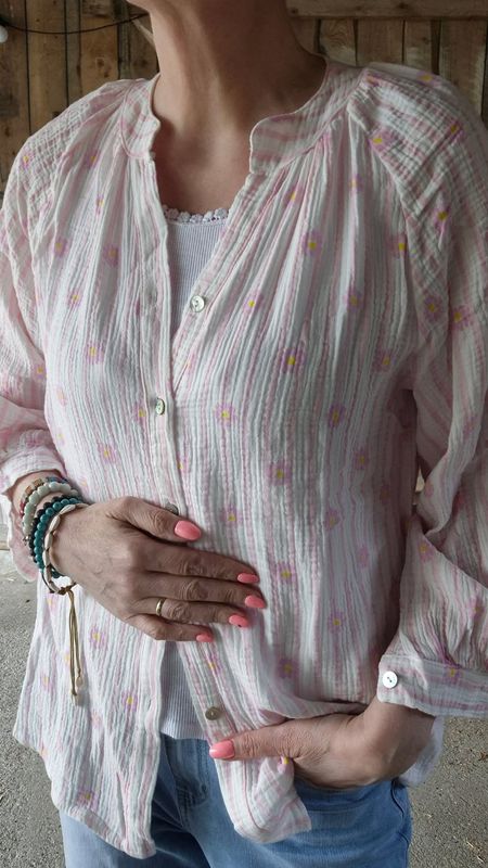 SARA Skjorte Rosa