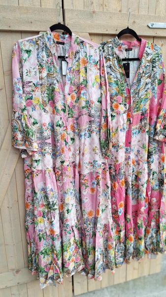 Hovedbilde FLOWER Mix Kjole Light Pink