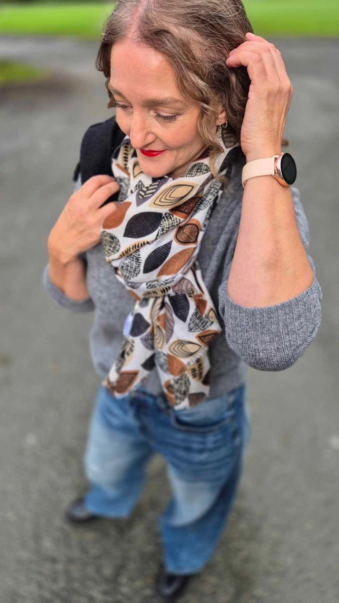 KATRINA Pullover Grey Melange