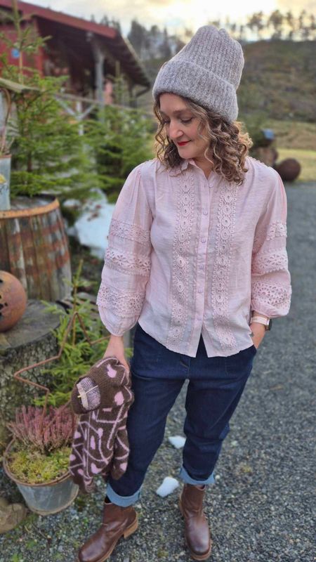 TONE Bluse Lace 
