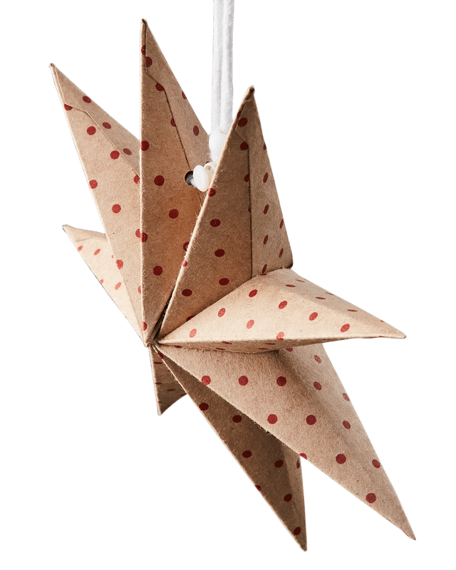 STJERNE Star Brown/Red