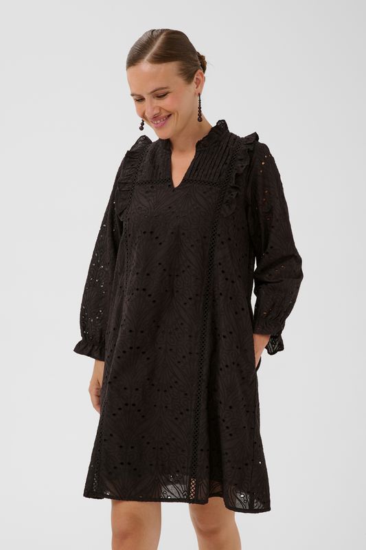 HALLY Kort Kjole Black