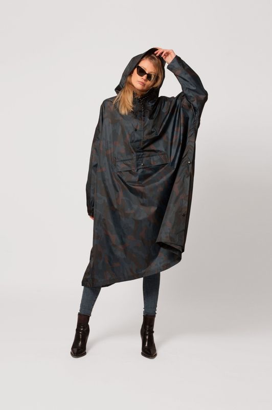 RAINKISS Storm Camo Regnponcho