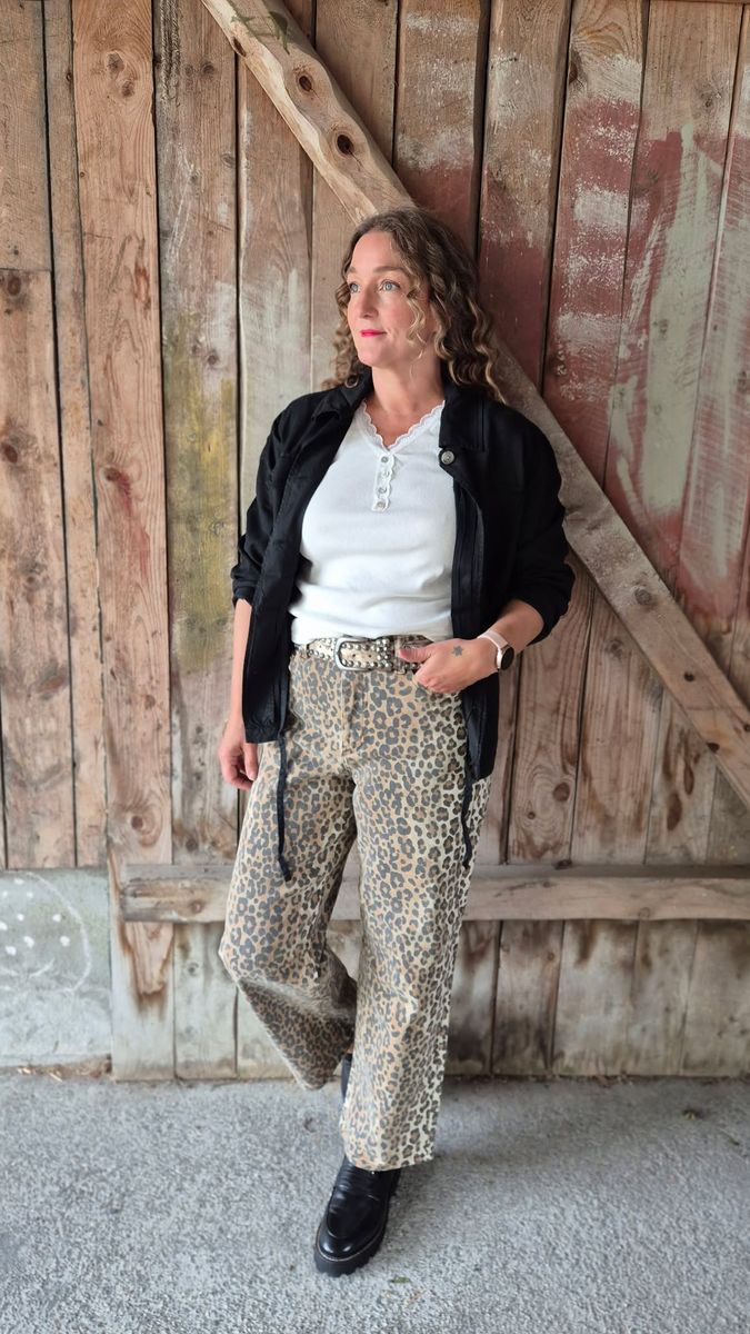 ALIENA Bukse Leopard 