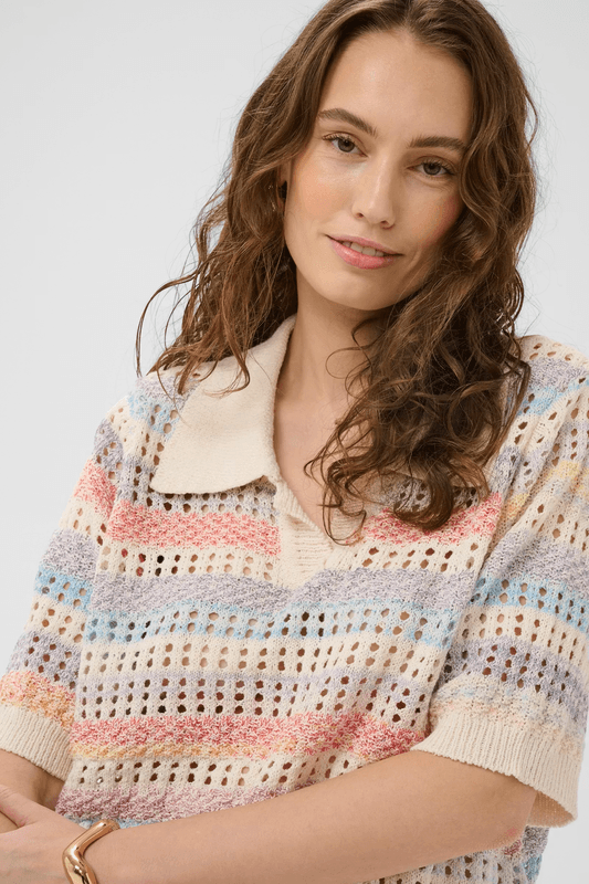 JUANA Pullover Multi Stripe  