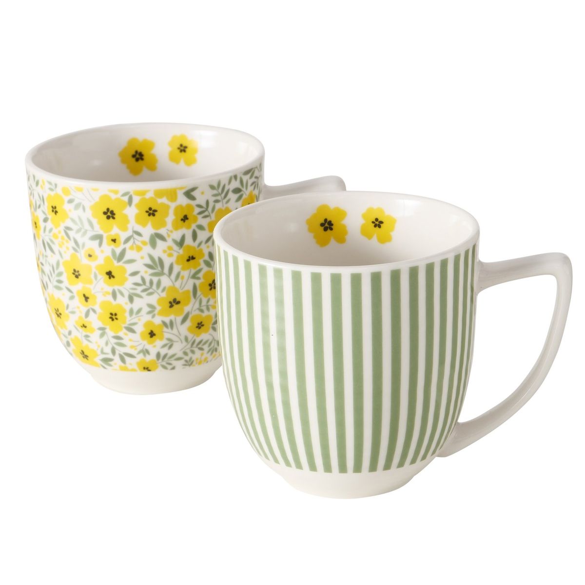 KRUS med Striper og Blomster