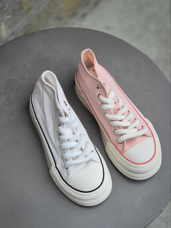 SNEAKERS Platå Hvit 