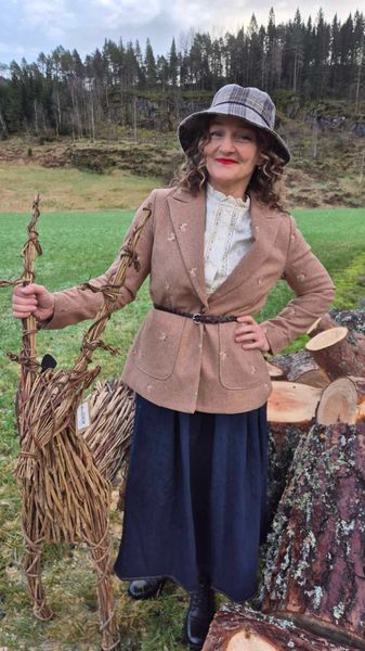 Hovedbilde HERNING Blazer Beige/Brown