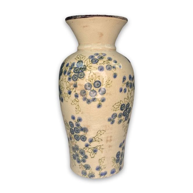 Hovedbilde VASE med Blåbærmotiv