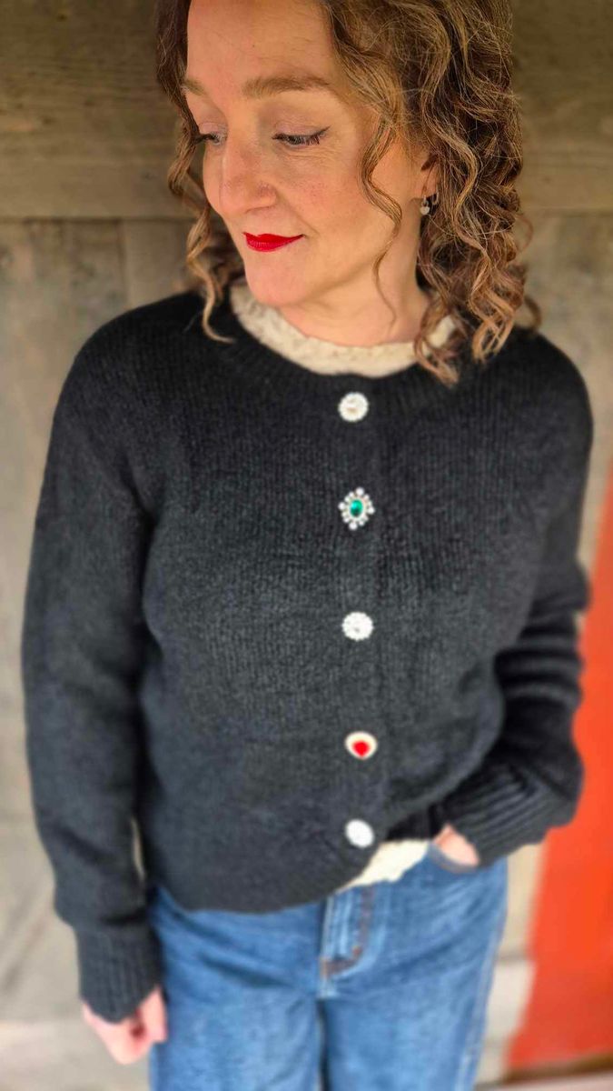 RIGMOR Strikket Cardigan 