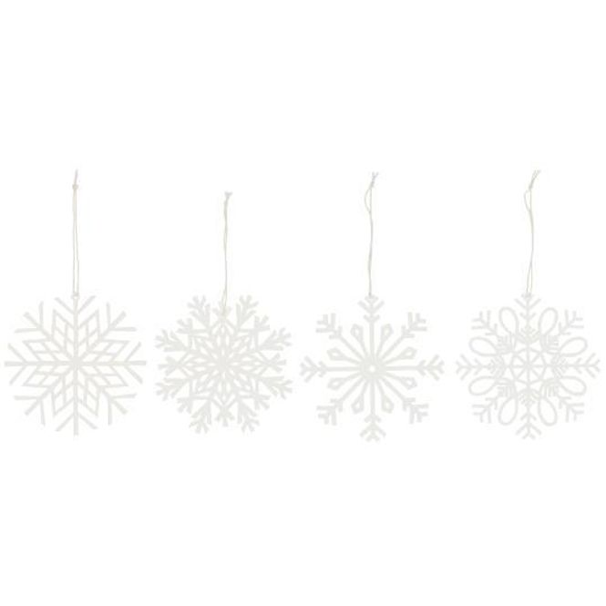 Hovedbilde SNØKRYSTALL Papir 4-pk 