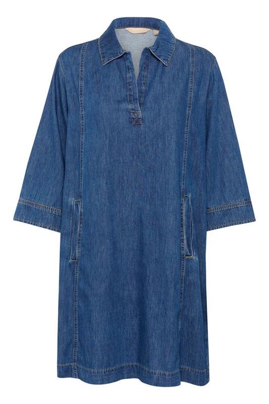 PIN Kjole Dark Blue Wash