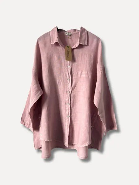 Hovedbilde LOVELY Oversized Linskjorte ...