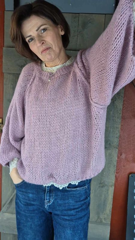 LE DUNE Genser Dusty Rose