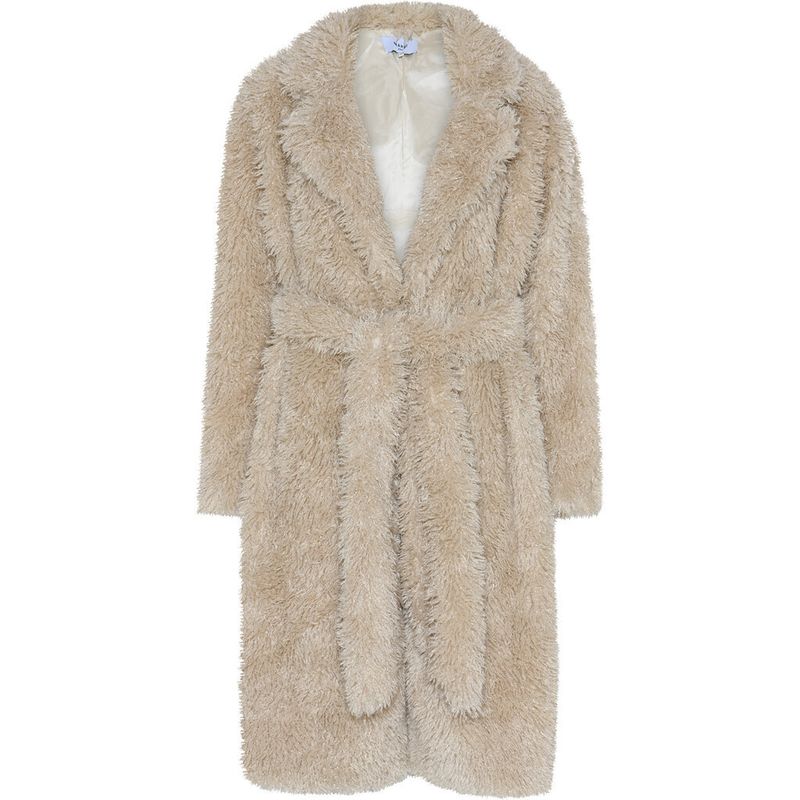ROCK Jakke Lang Off White
