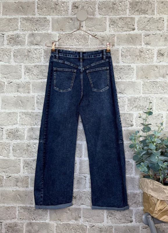 MOWITA Barrel Jeans Dark Blue