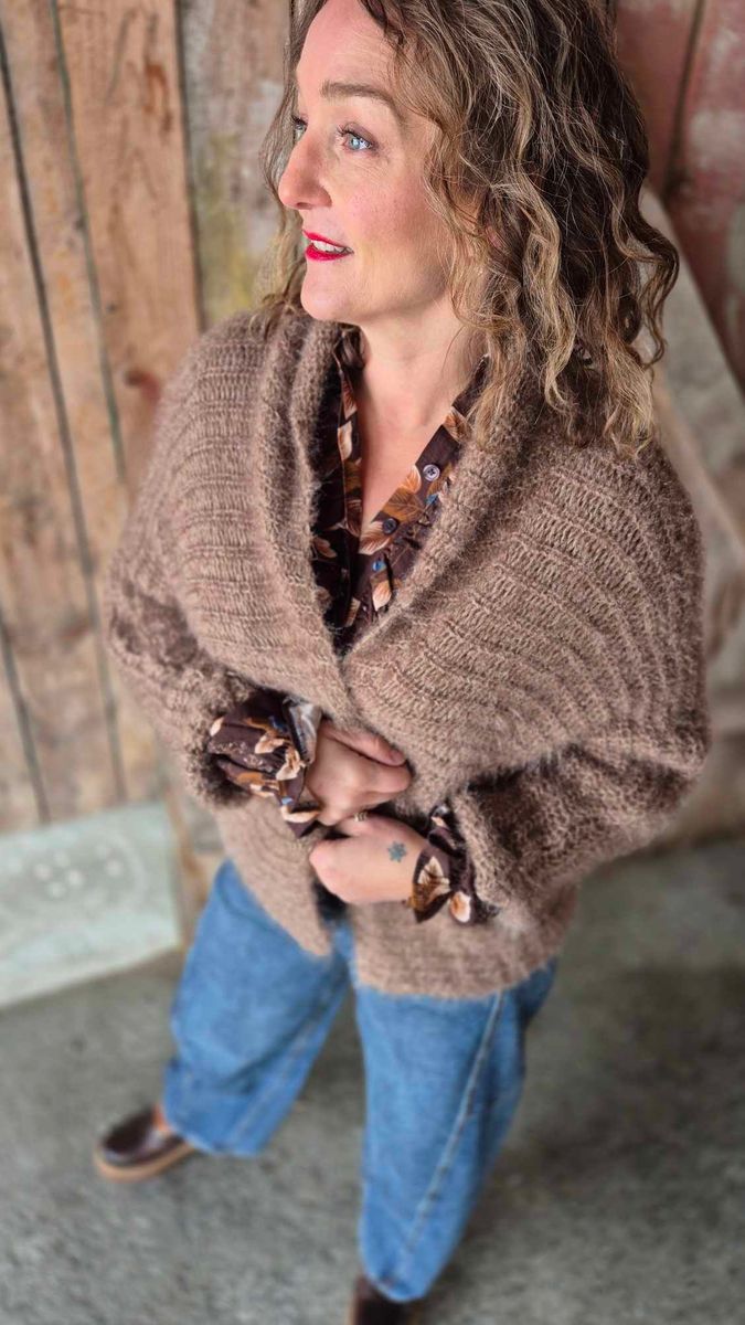 JOCELINE Bluse Marron