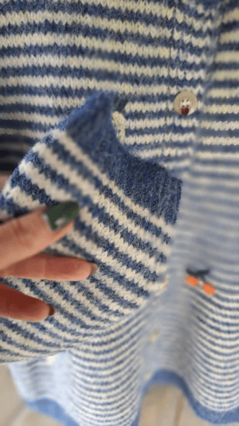 Hovedbilde FRIDA Strikket Cardigan Navy