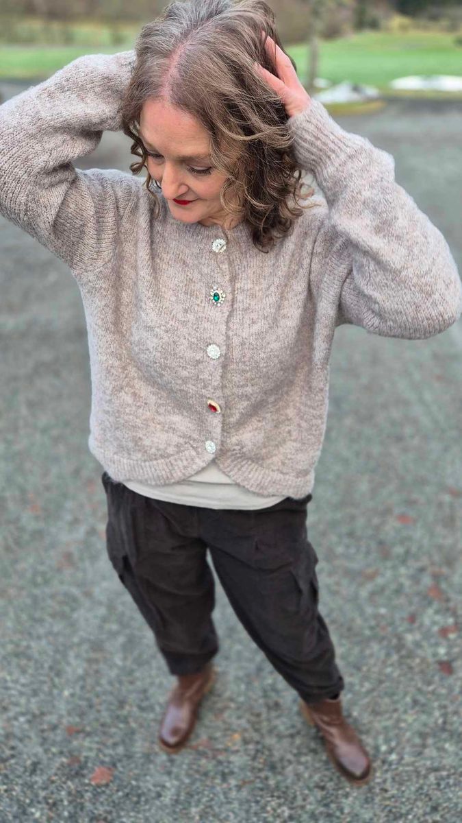RIGMOR Strikket Cardigan 