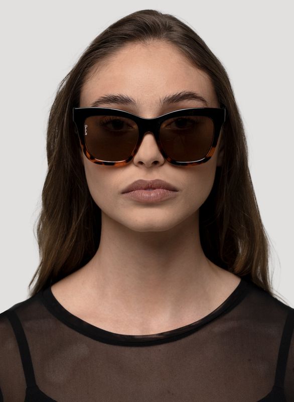 OTRA Solbriller Irma Black - Tort Brown 