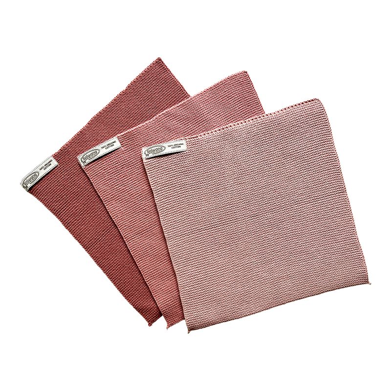 KJØKKENKLUTER Strikkede 3-pk Smokey Rose Kombo 