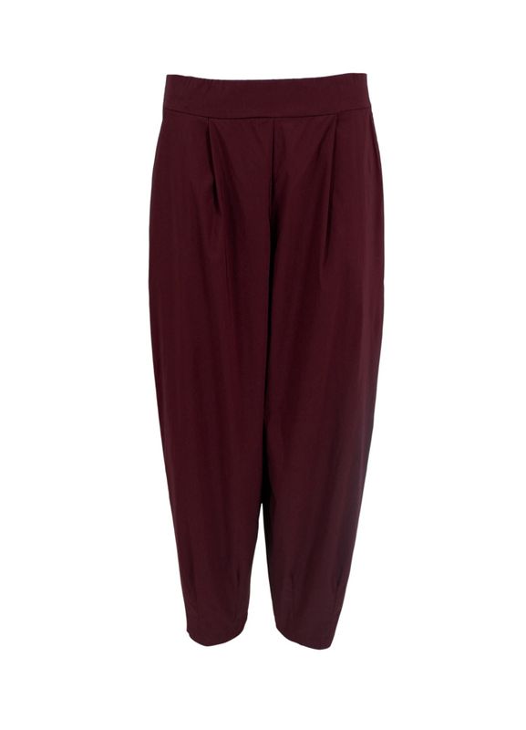 DAVINA Barrel  Bukse Plum