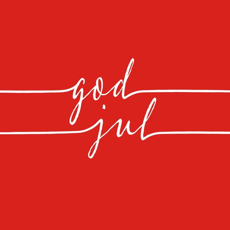SERVIETT God Jul Linjer