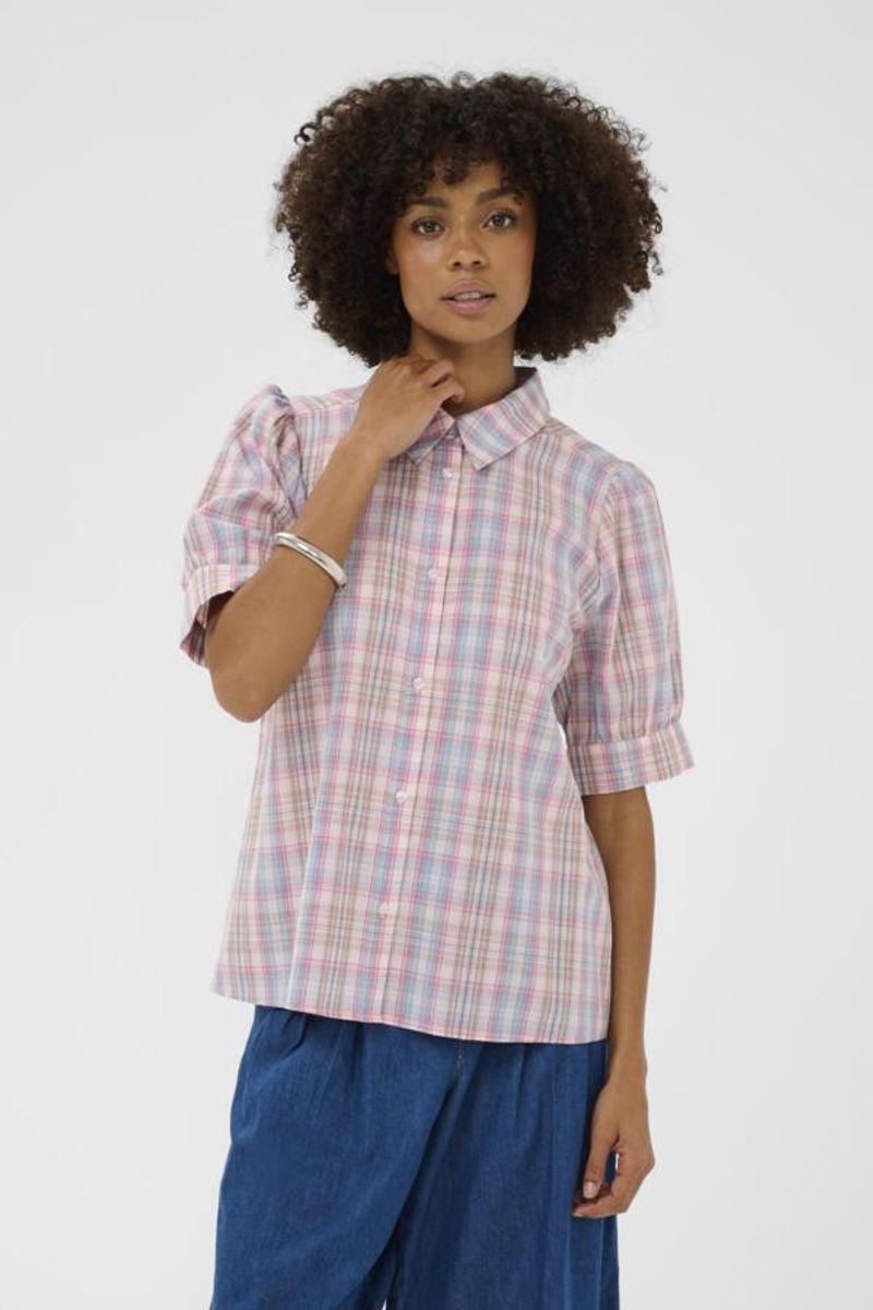JADA Bluse Multi Checks