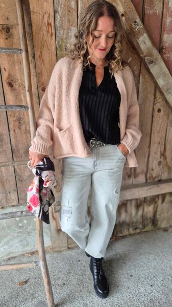 Hovedbilde GRAZY Baggy Jeans Grå