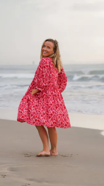 Hovedbilde STOKKROSE Kort Sommerkjole ...